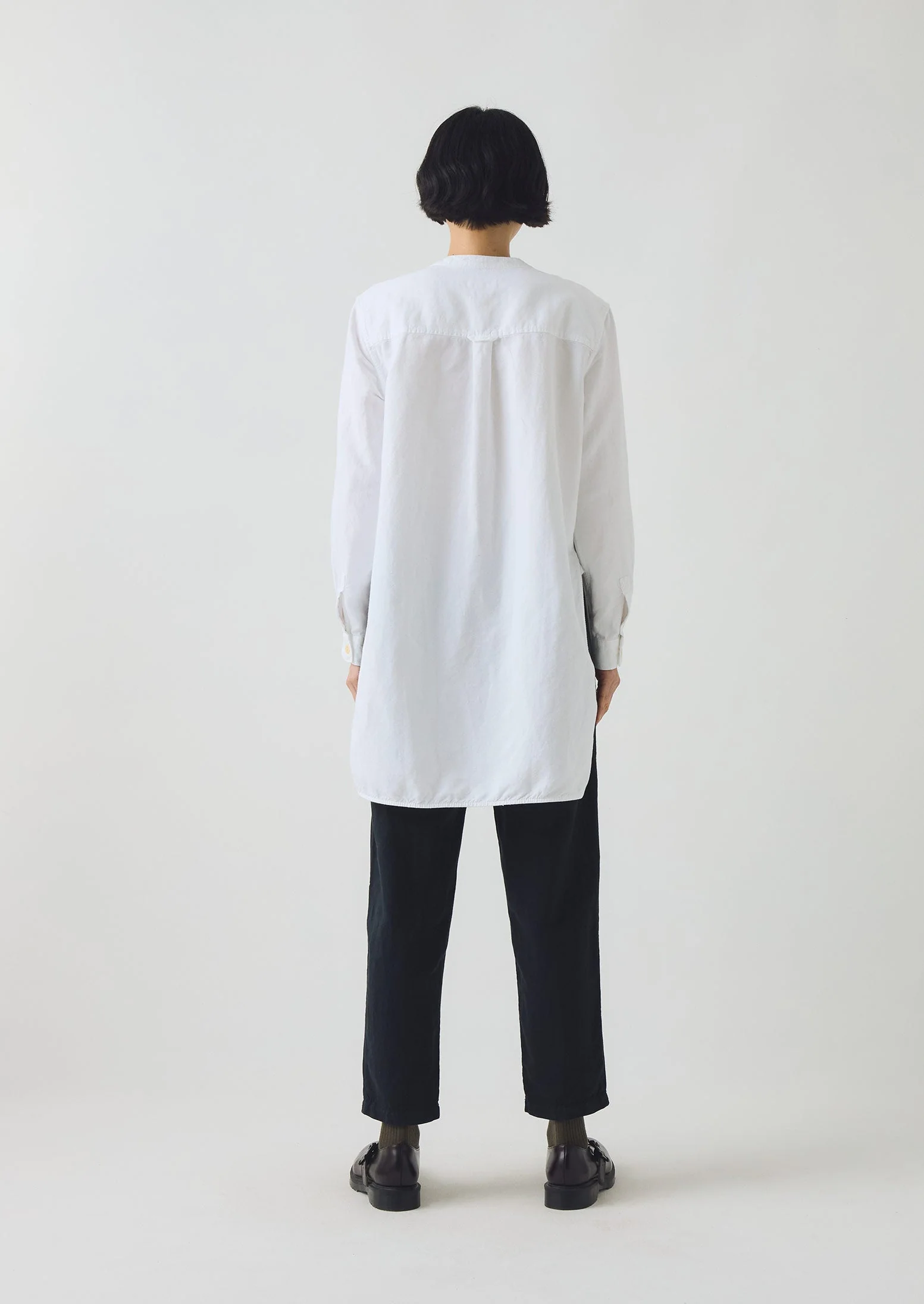 Alix Cotton Linen Pants | Slate Navy - Image 4