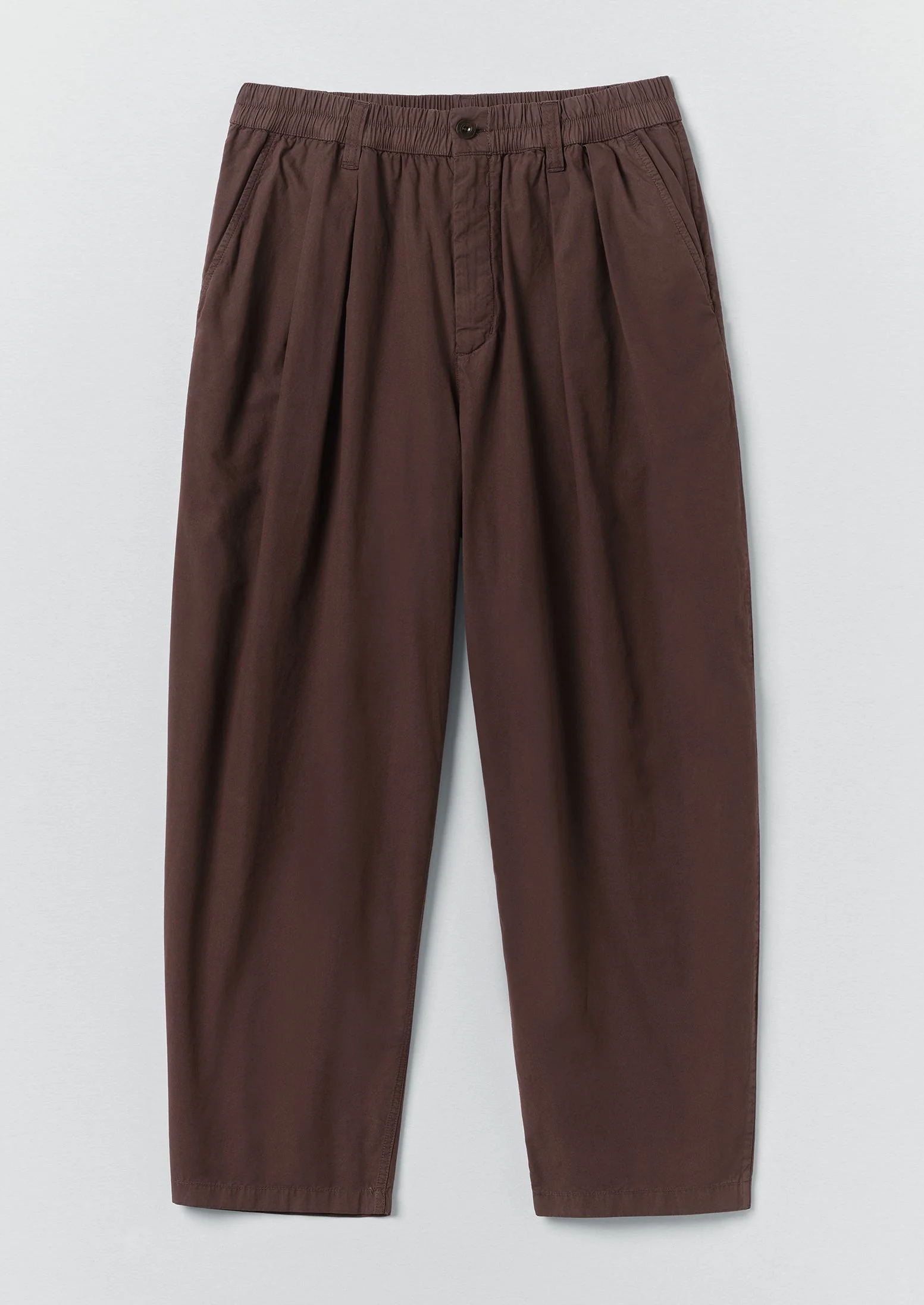 Casper Cotton Poplin Pants | Fig