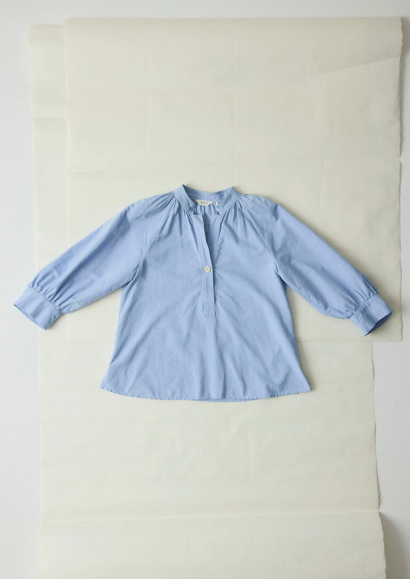 Catrin Cotton Oxford Easy Shirt | Chambray
