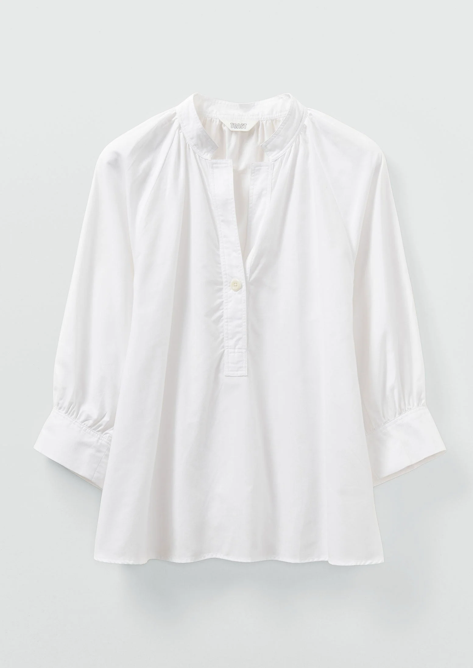Catrin Cotton Oxford Easy Shirt | White - Image 7