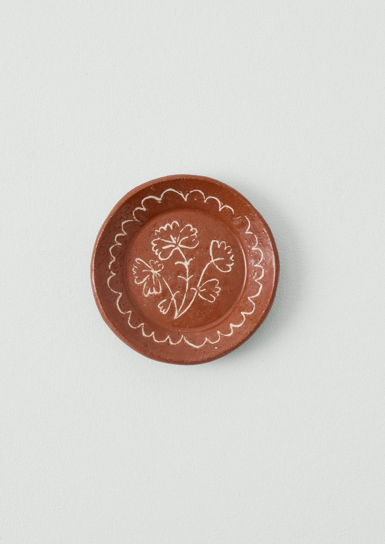 Celia Wood Parsley Trinket Dish | Terracotta/Parsley