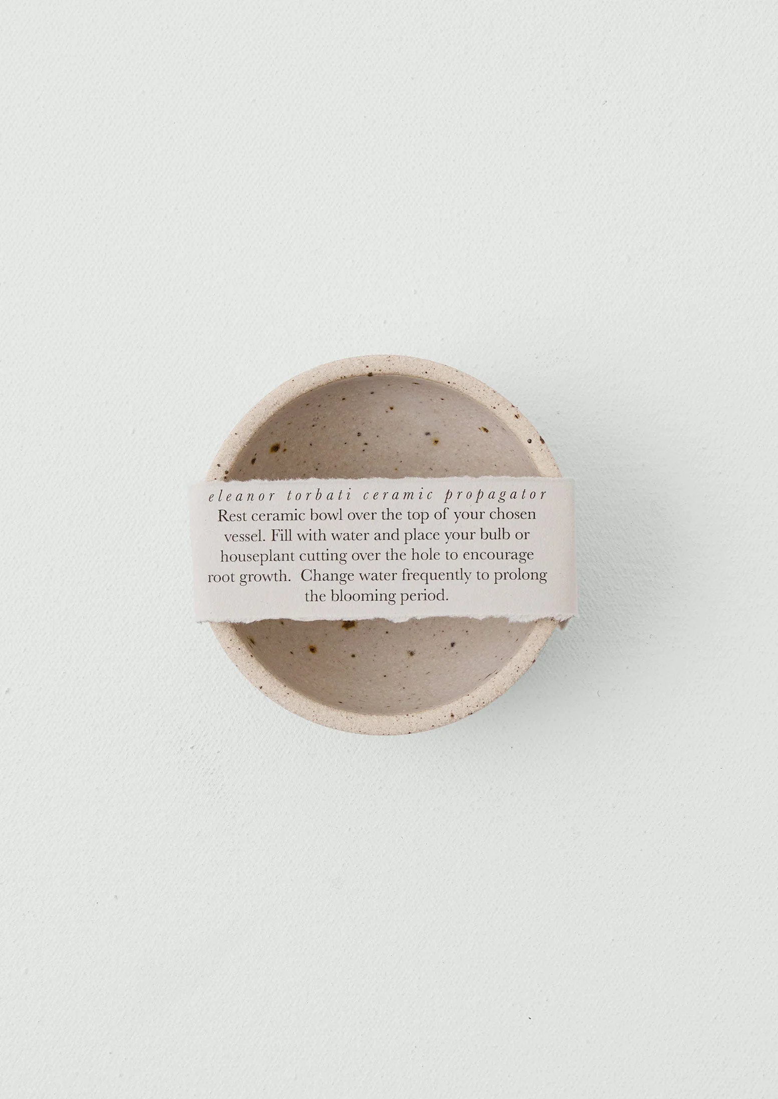 Eleanor Torbati Ceramic Propagator | Cream - Image 3