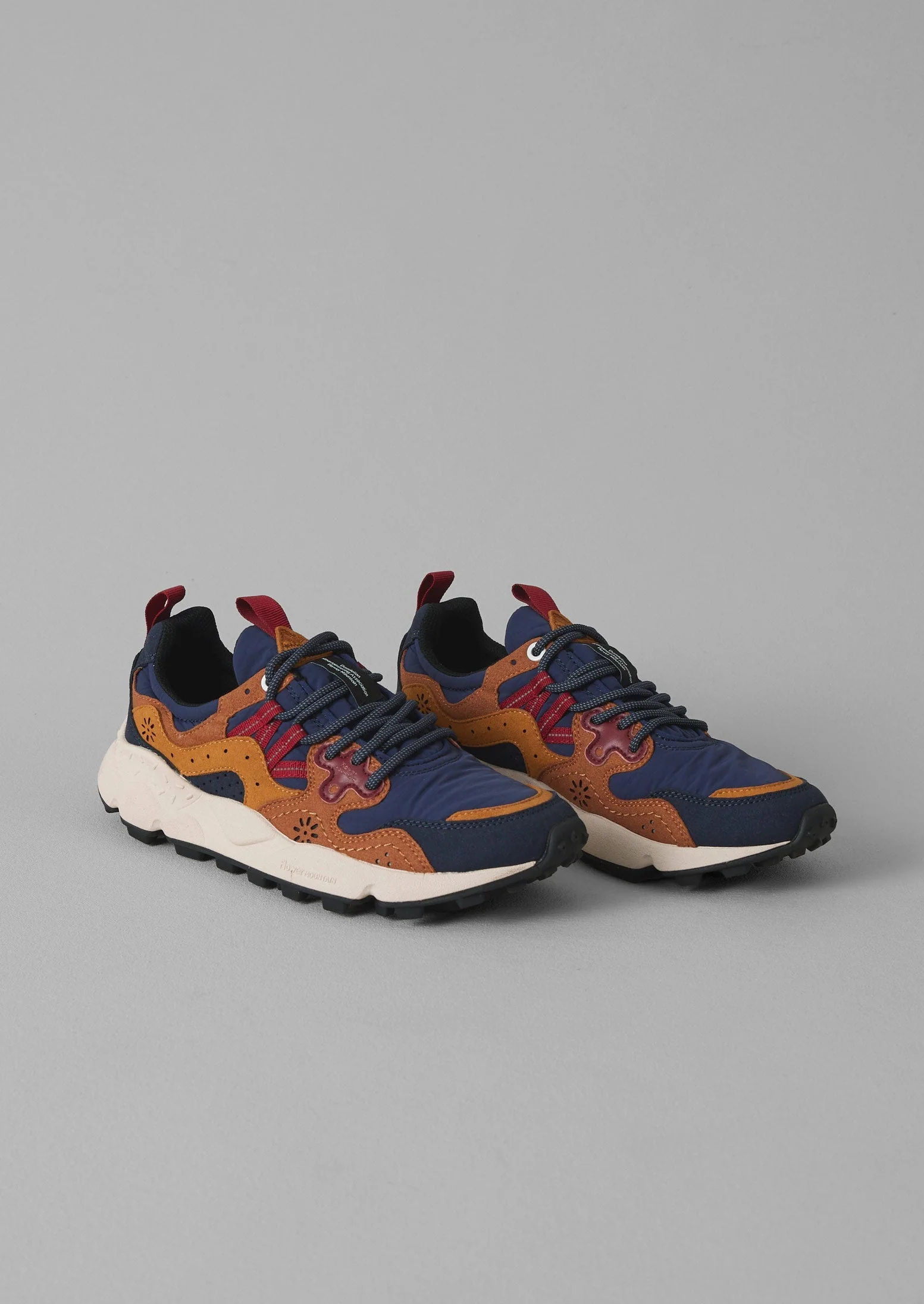 Flower Mountain Yamano Kaiso Sneakers | Indigo/Ginger - Image 3
