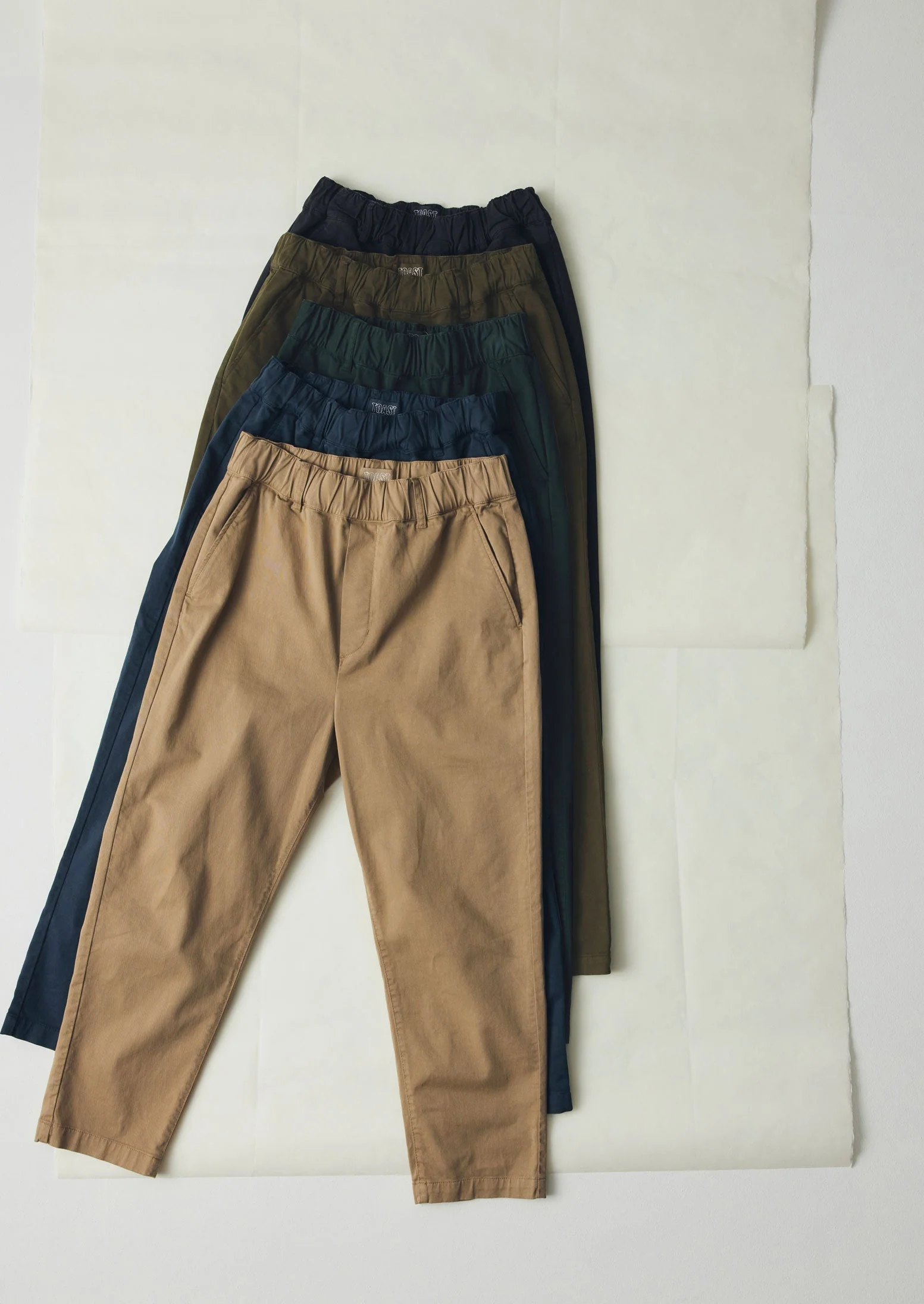 Gabi Cotton Pull On Pants | Storm Blue - Image 5
