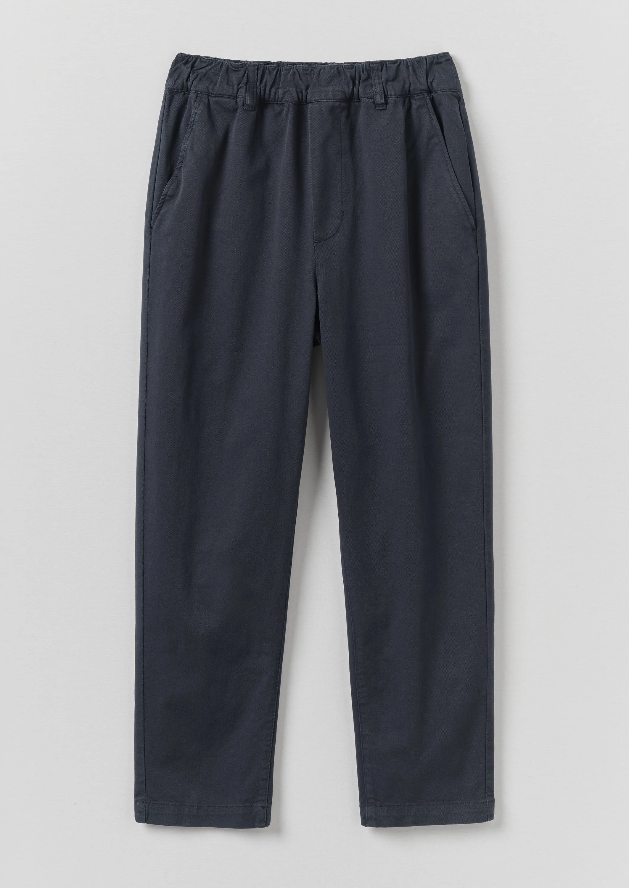 Gabi Cotton Pull On Pants | Storm Blue - Image 6