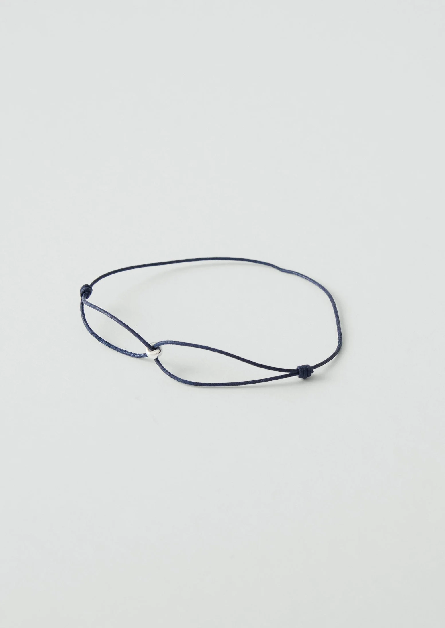 Helena Rohner Silver Bead Bracelet | Navy/Silver - Image 3