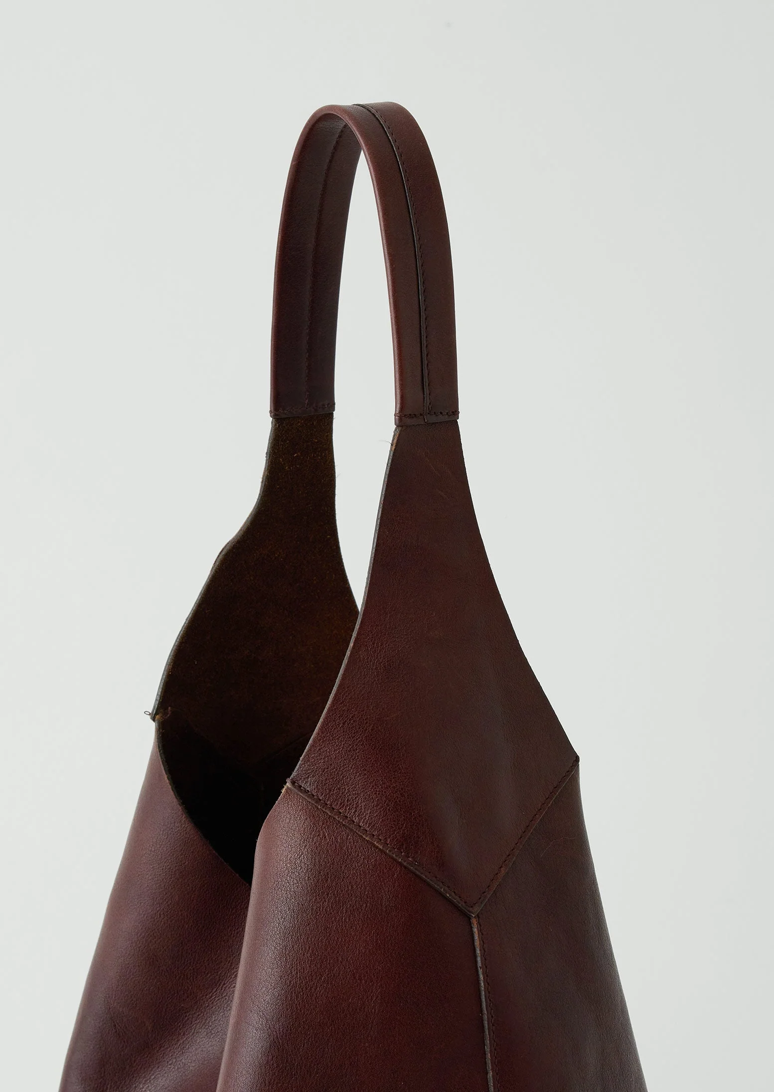 Il Bisonte Leather Bag | Cafe - Image 5