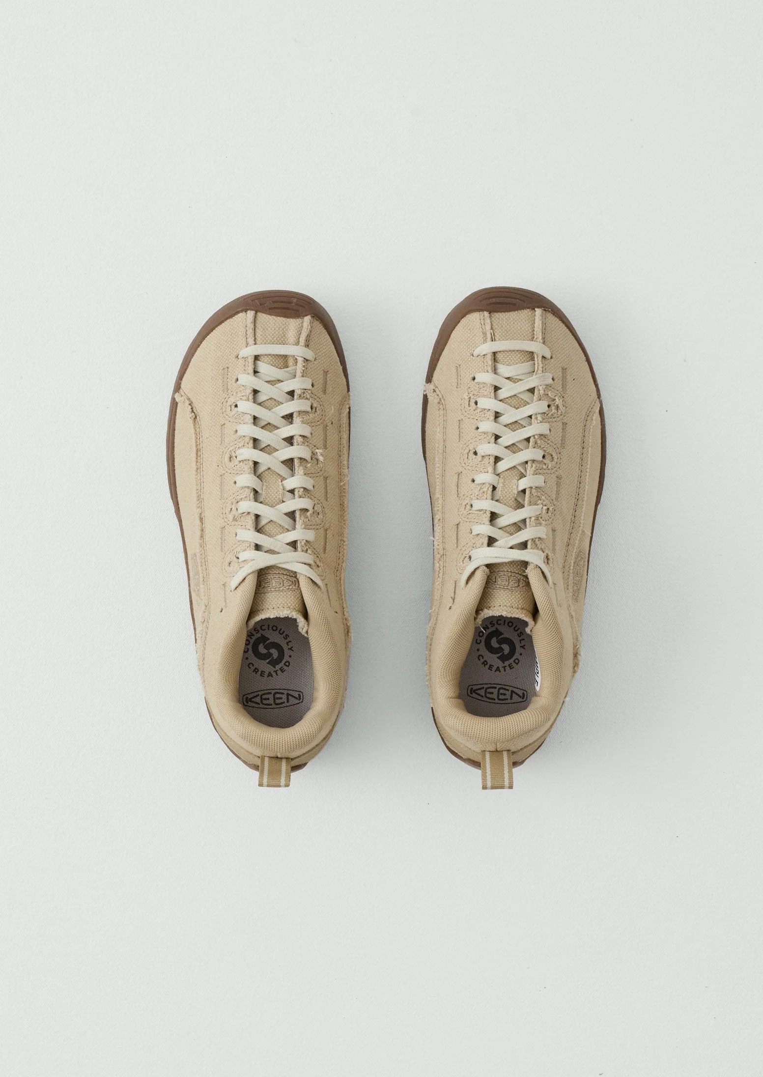 Keen Jasper Split Canvas Sneakers | Safari - Image 3