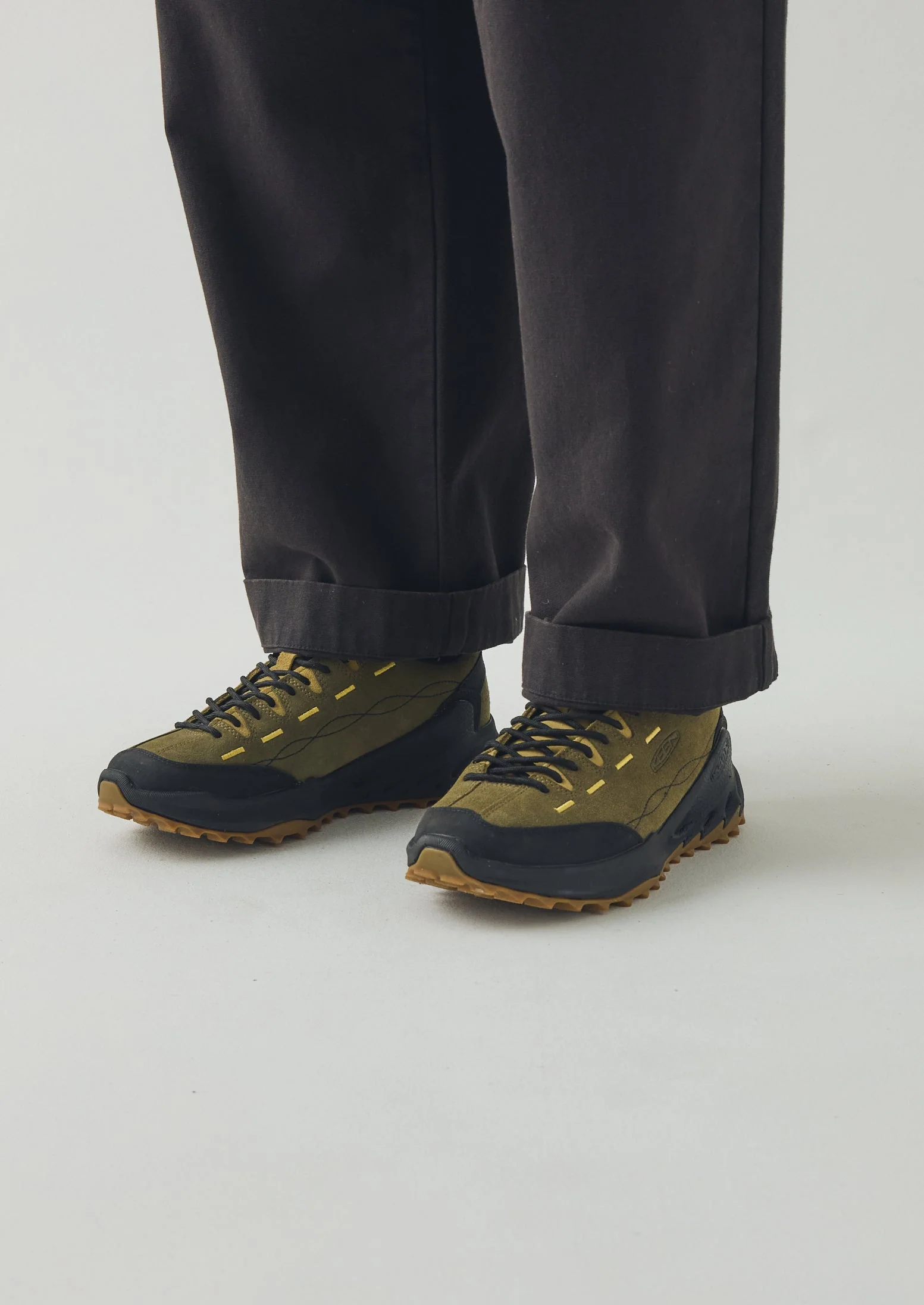 Keen Jasper Zionic Sneakers | Dark Olive/Khaki - Image 3
