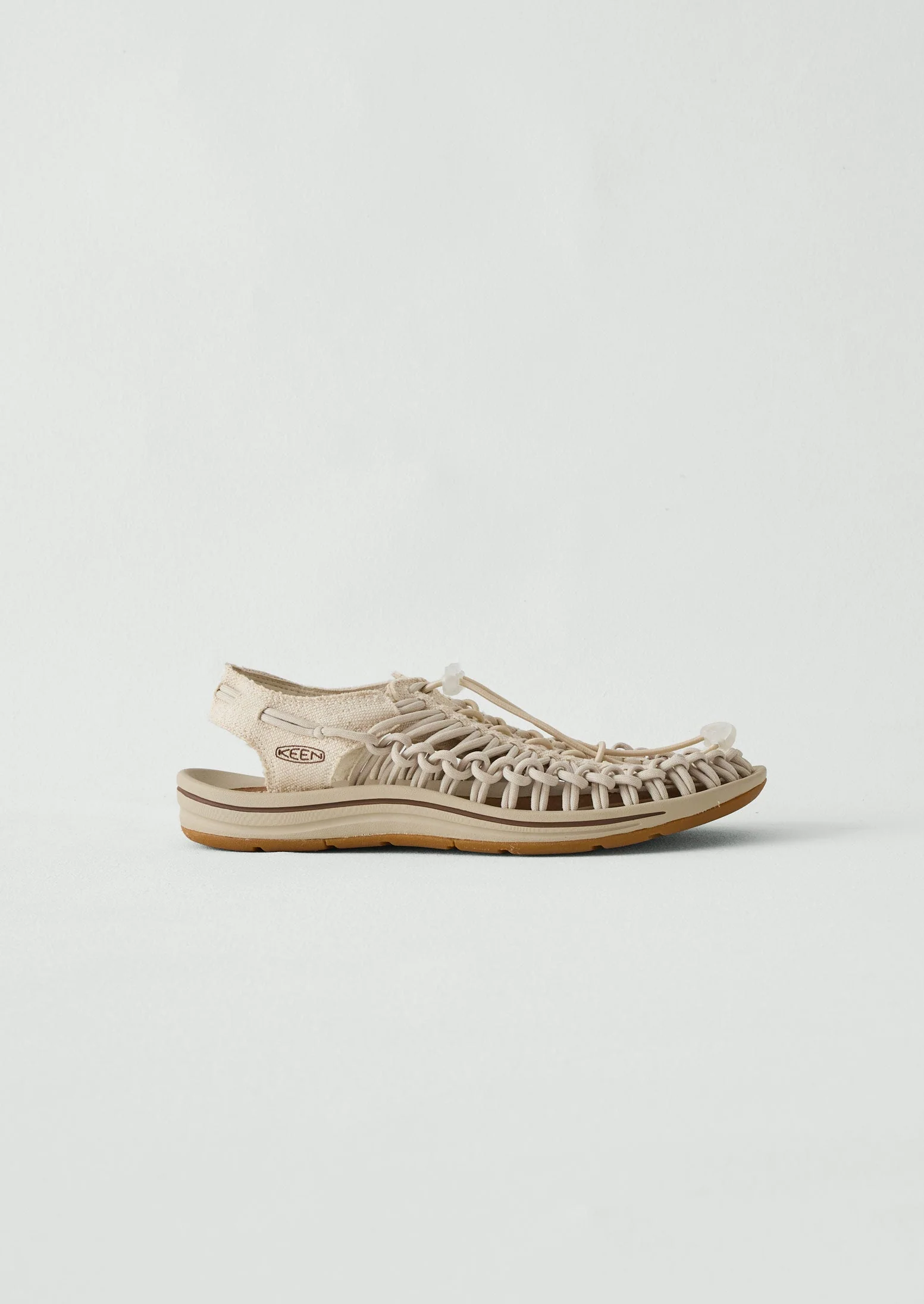 Keen Uneek Canvas Sandals | Natural/Birch - Image 2