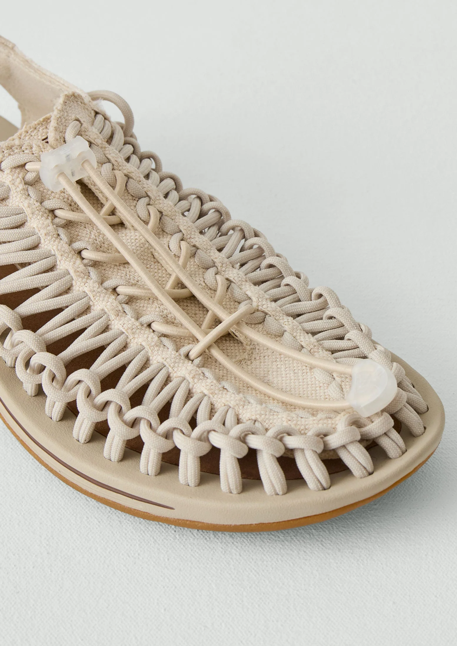 Keen Uneek Canvas Sandals | Natural/Birch - Image 4