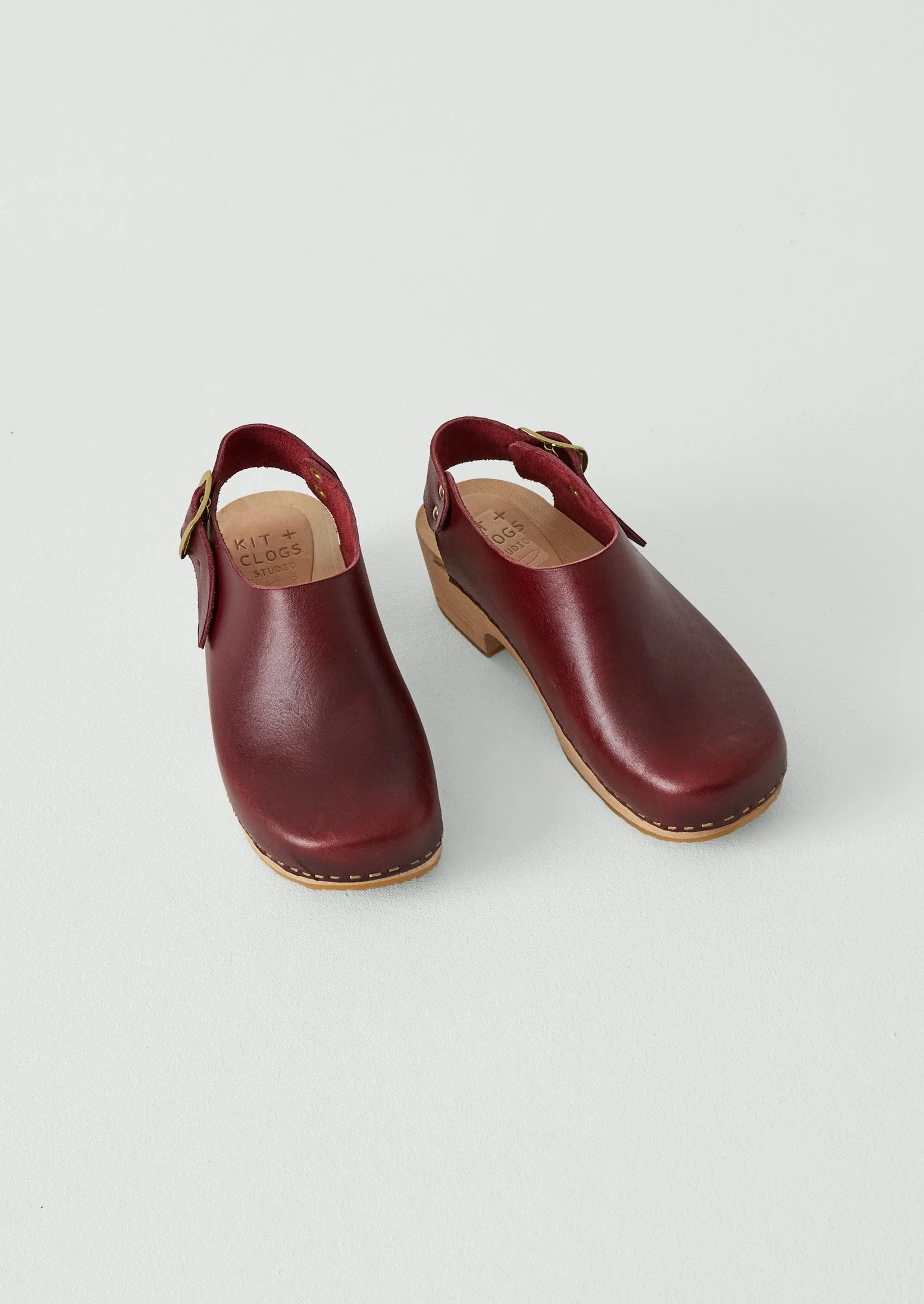 Kit and Clogs Chef Clogs | Chestnut Red