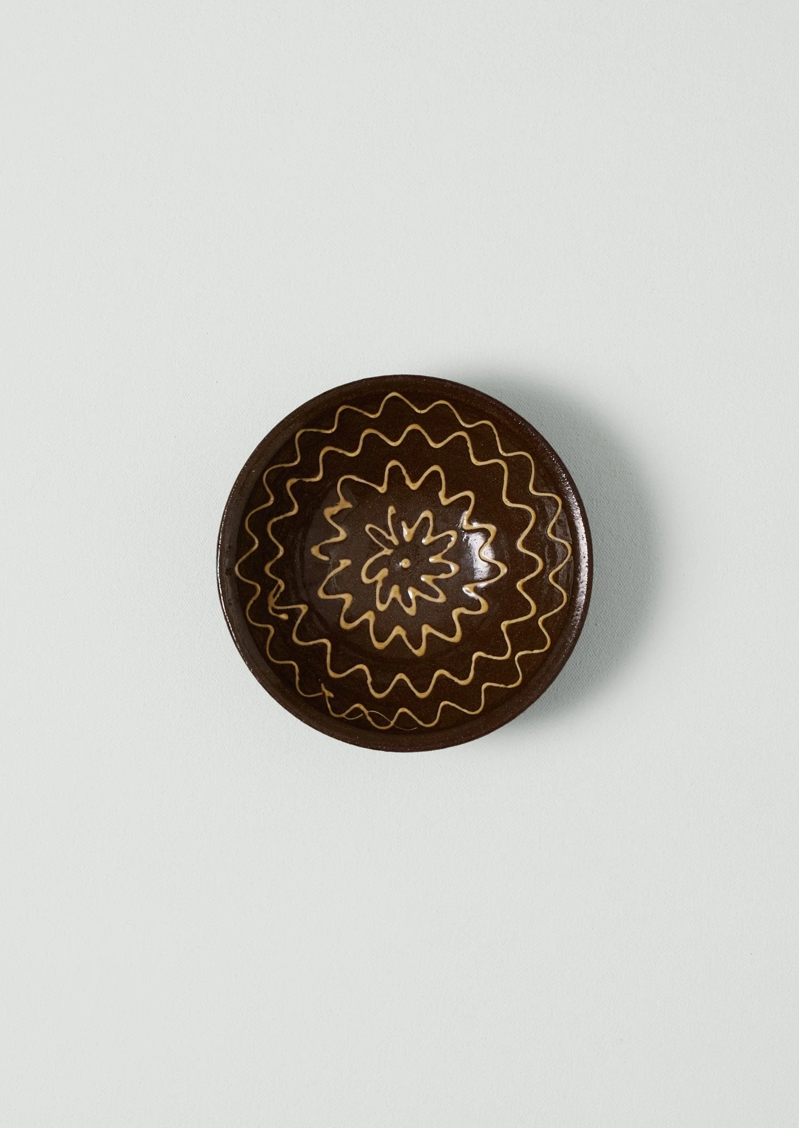 Lily Pearmain Flower Pattern Small Bowl | Peat/Terracotta