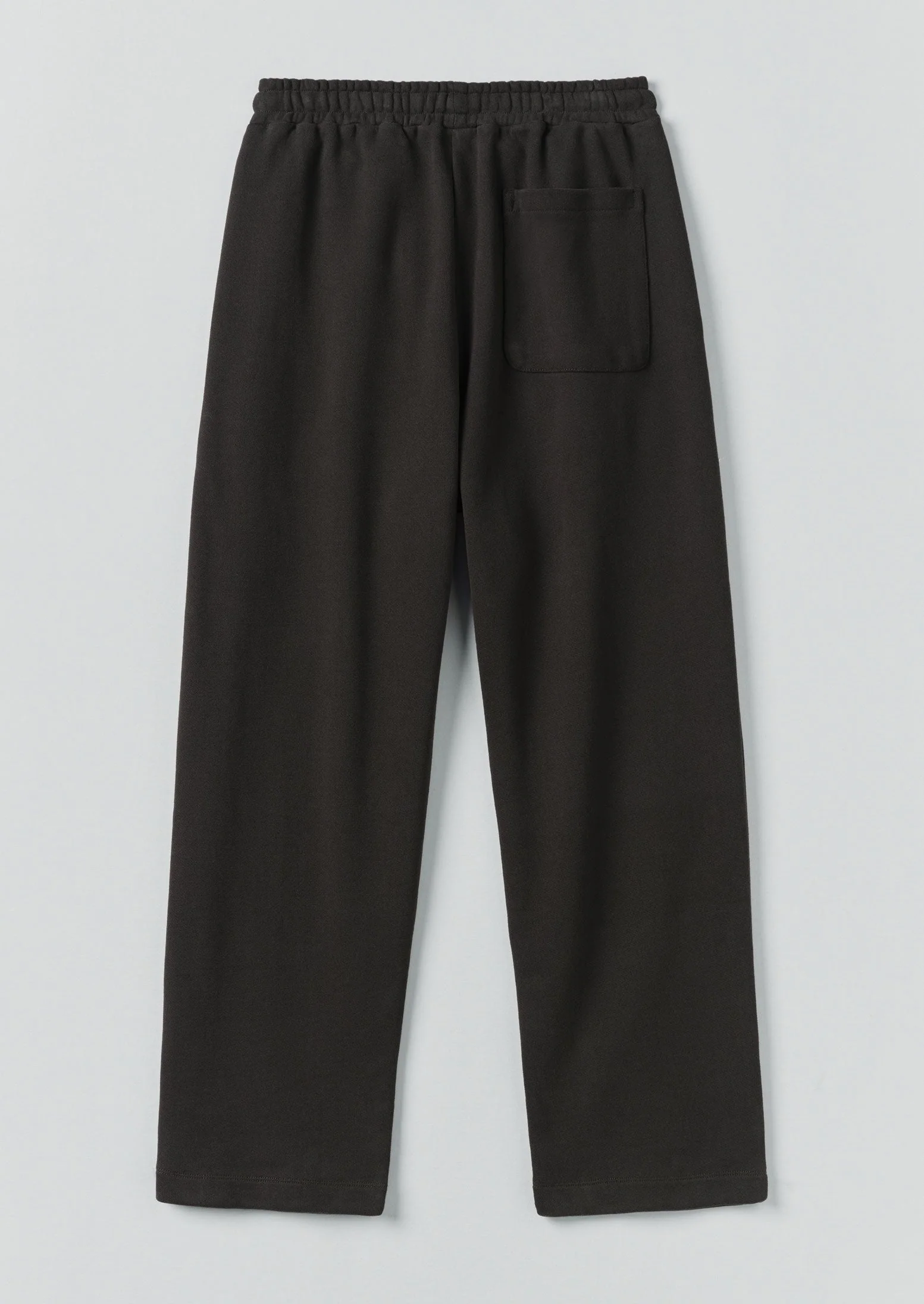 Loopback Jersey Pleated Pants | Black Pepper - Image 6
