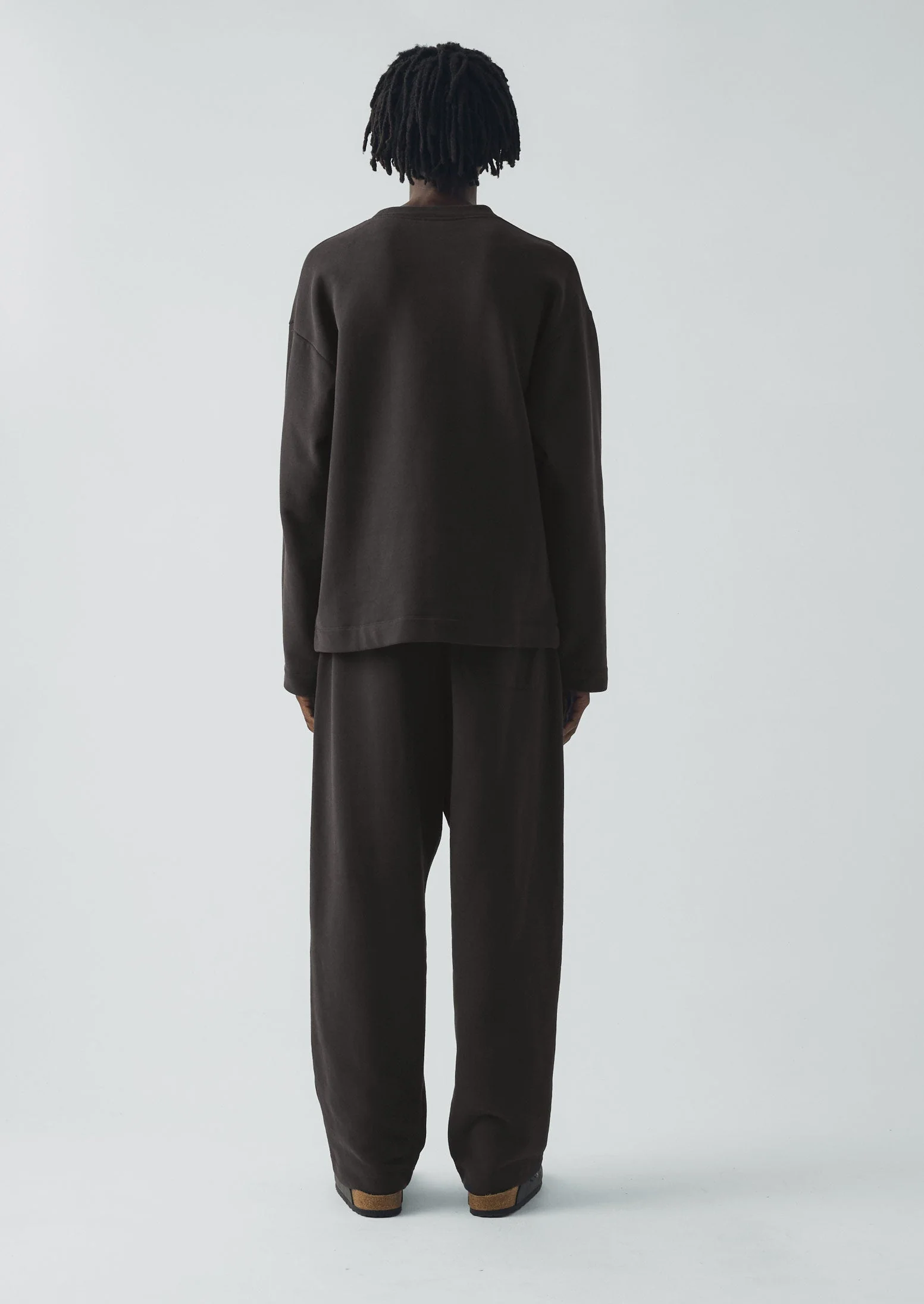 Loopback Jersey Sweatshirt | Black Pepper - Image 3