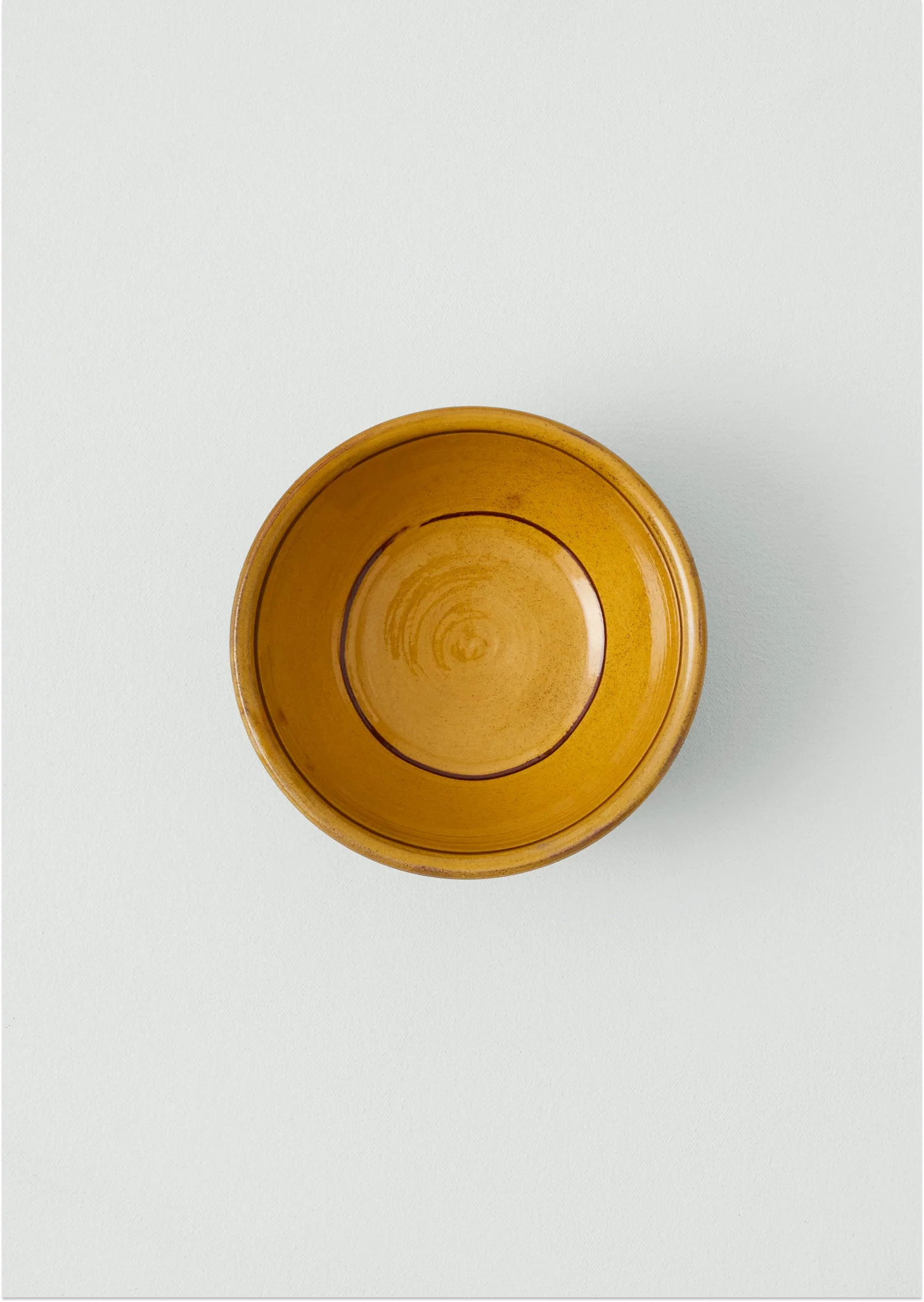 Matt Grimmitt Slipware Bowl | Honey/Terracotta - Image 5