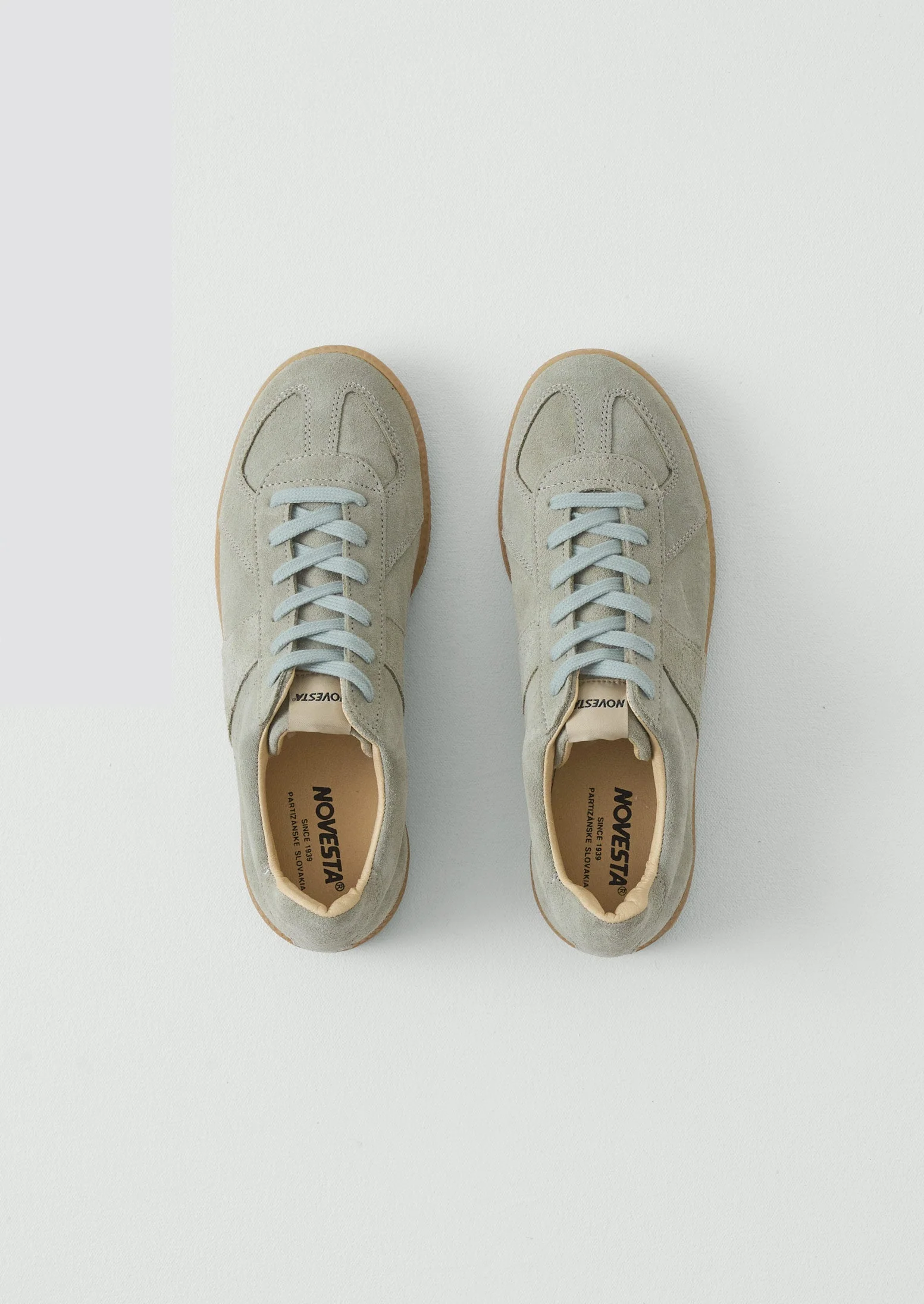 Novesta Gat Suede Sneakers | Sage - Image 3