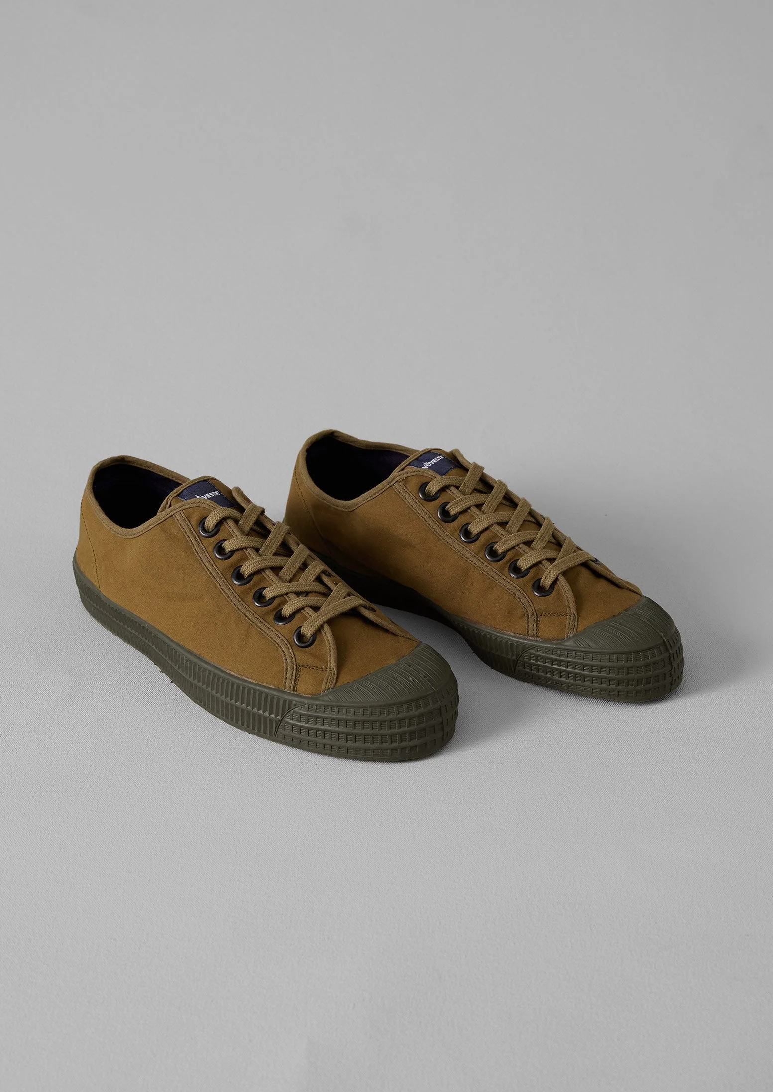 Novesta Star Master Waxed Cotton Sneakers | Bark - Image 3