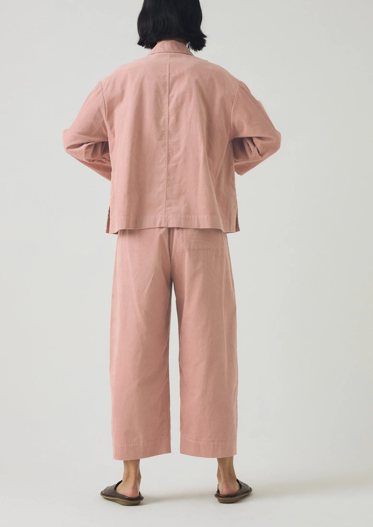 Organic Cord Shirt | Pink Clay - Image 3