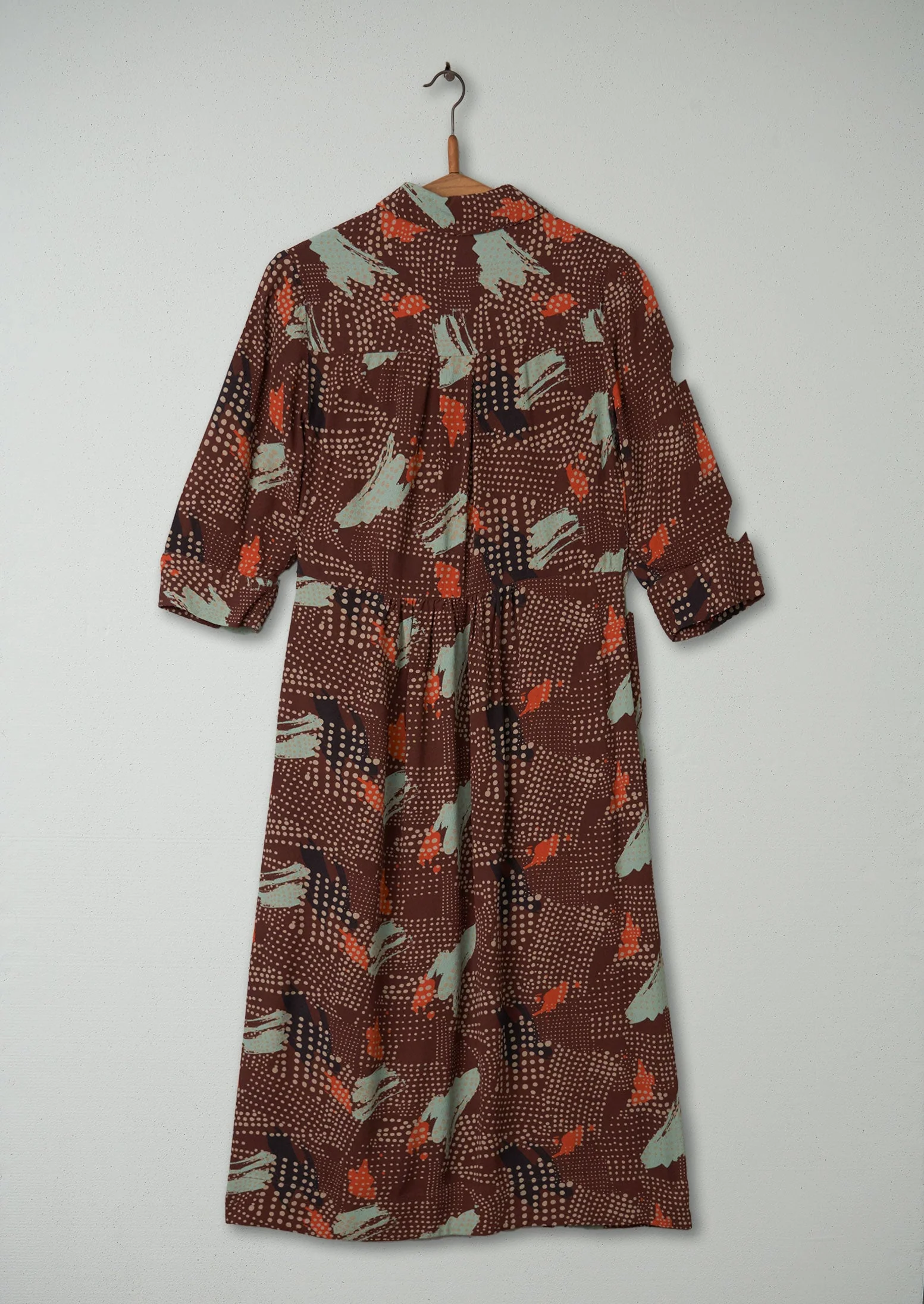 Reworn Crepe Dress Size 4 (1486) | Multi - Image 2