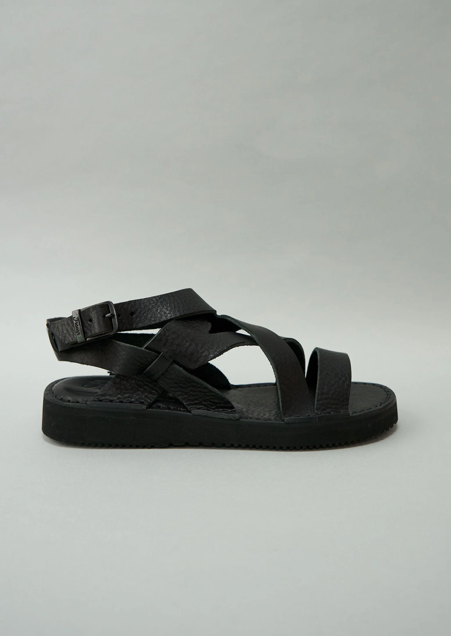 Reworn Fracap Eve Sandals Size 36 (573) | Black - Image 2