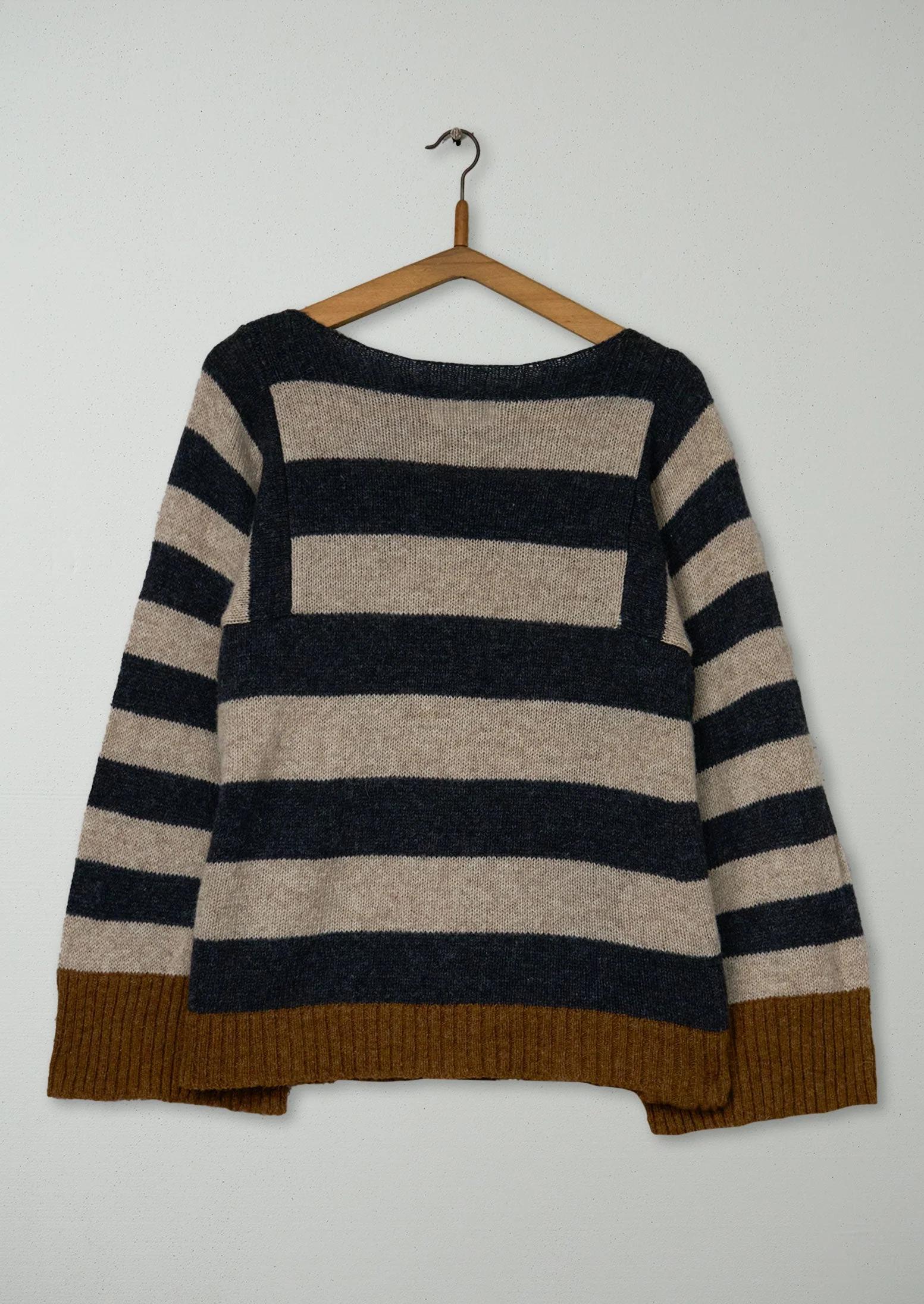 Reworn Wide Sleeve Sweater Size S (567) | Multi - Image 2