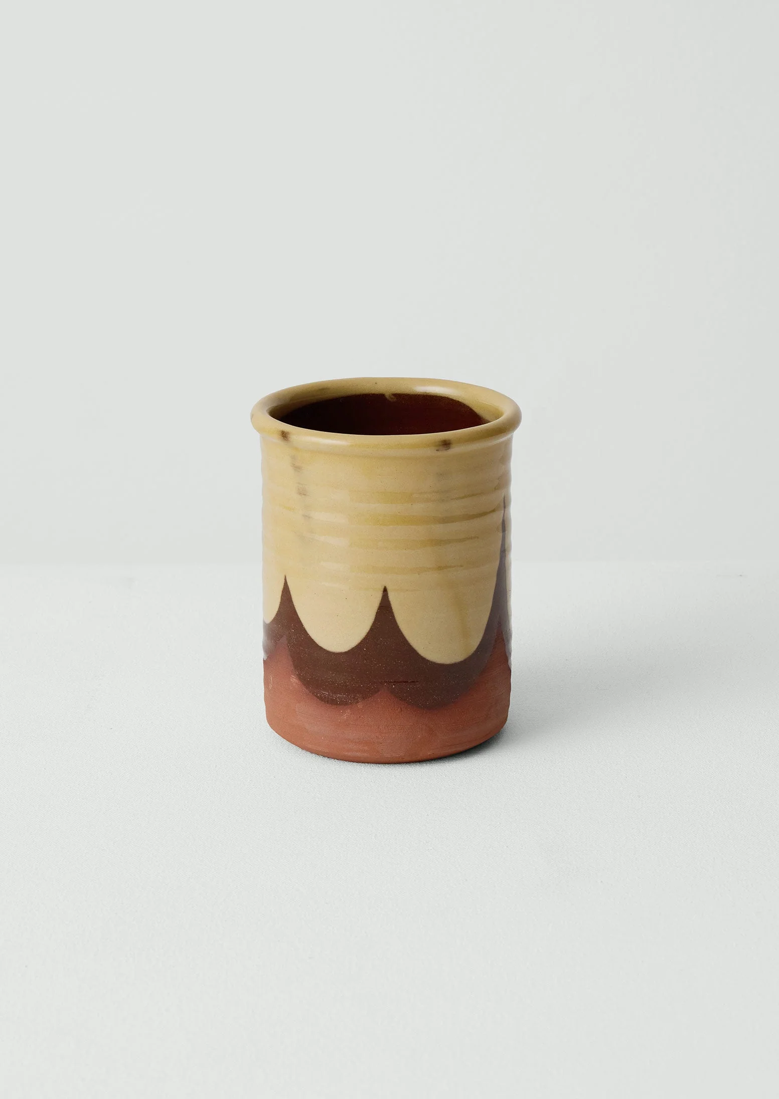 Rob Towler Utensil Holder | Cream/Terracotta