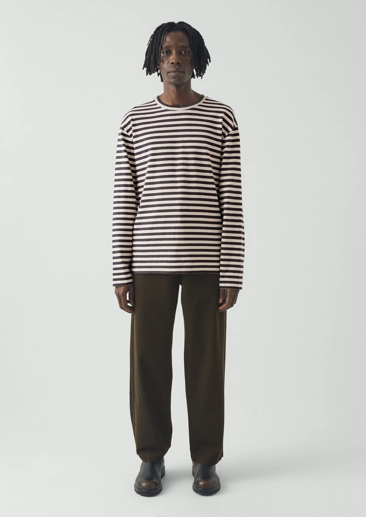 Rory Straight Leg Pants | Iron Green - Image 3