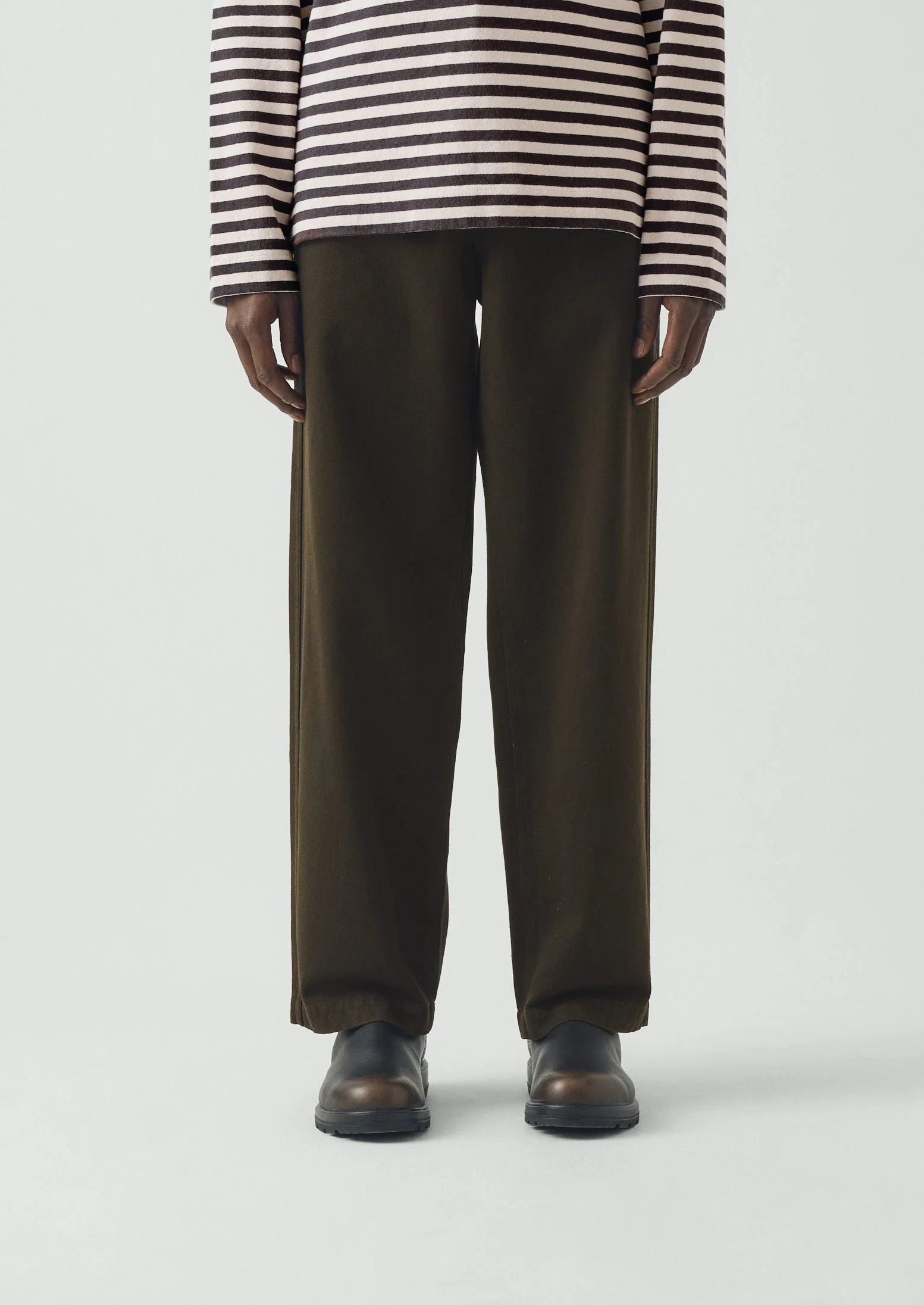 Rory Straight Leg Pants | Iron Green - Image 4