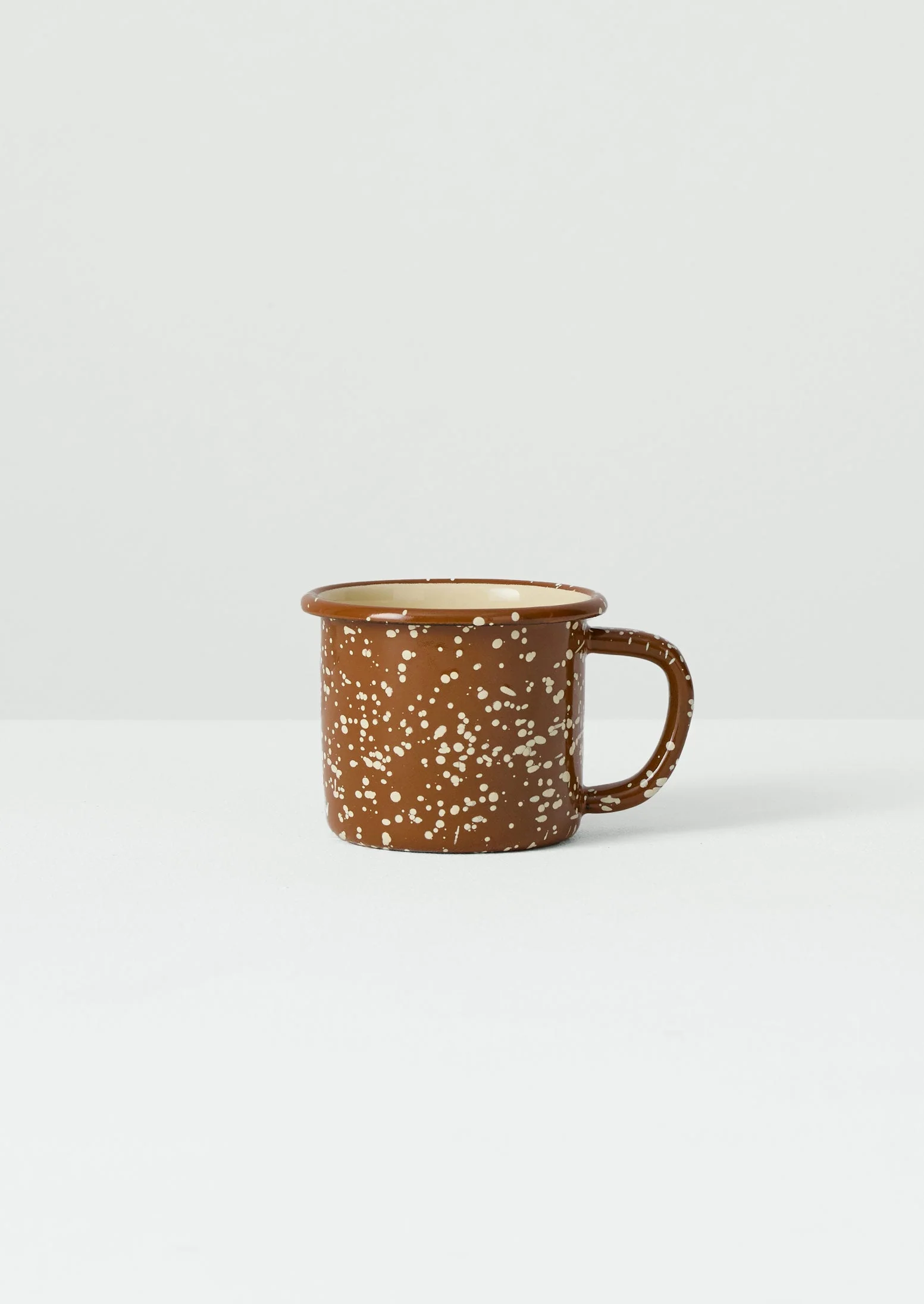 Speckle Enamel Mug | Cumin/Cream