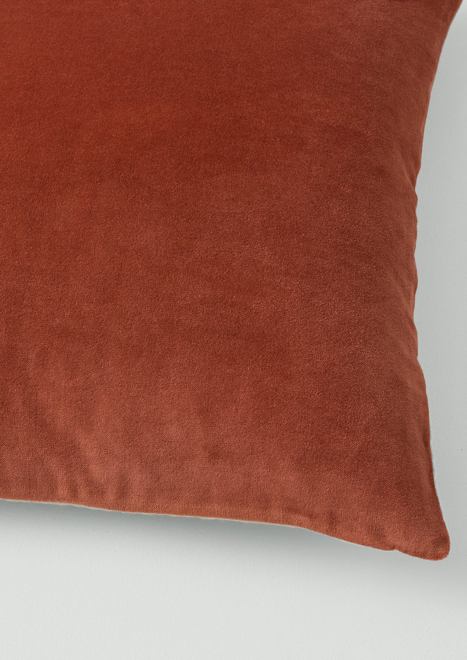 Square Velvet Pillow Cover | Raspberry - Image 3