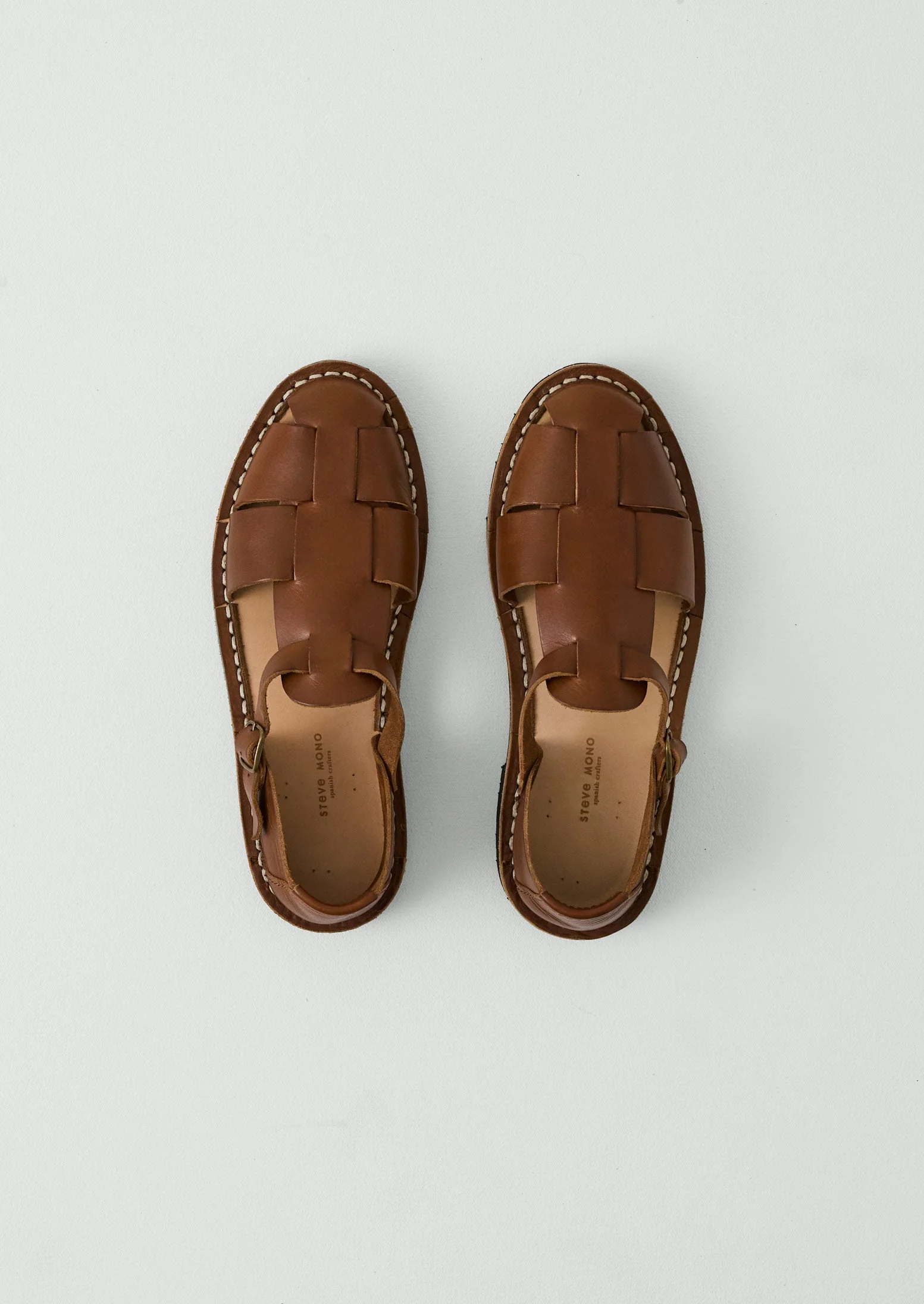 Steve Mono Maypole Sandals | Chocolate - Image 3