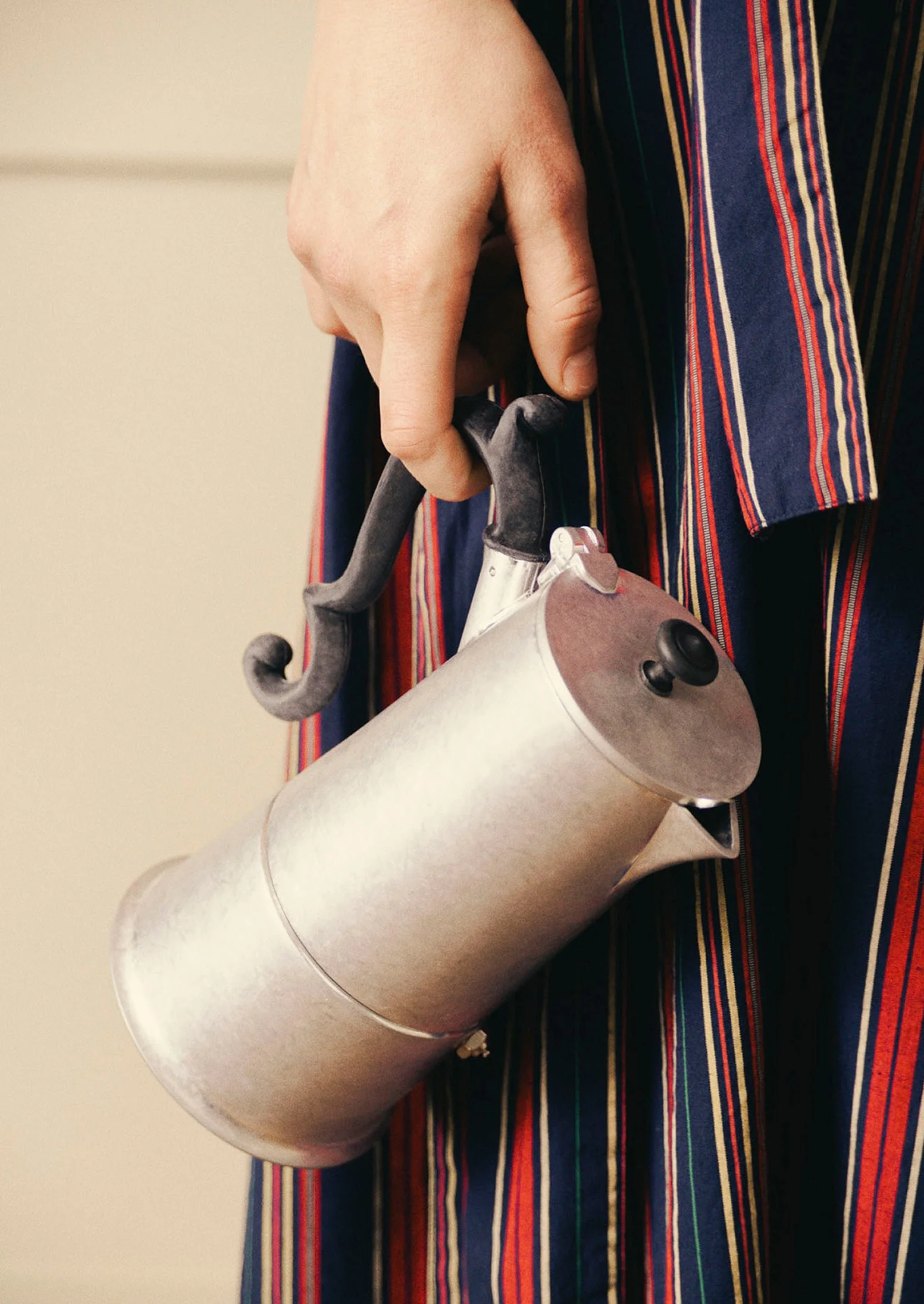 Stonewashed Moka Pot | Silver - Image 2