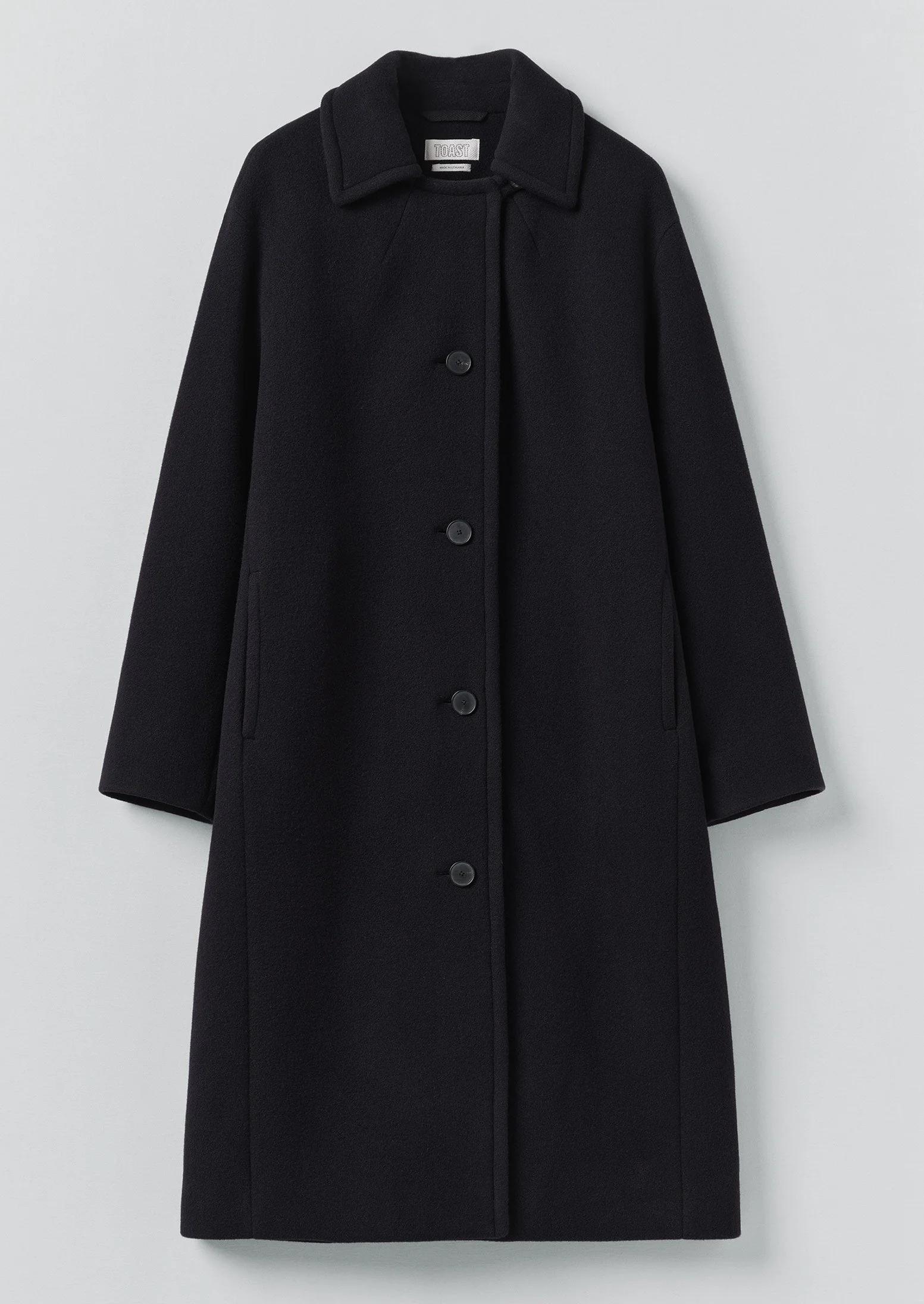 Wool Conservatoire Coat | Deep Navy