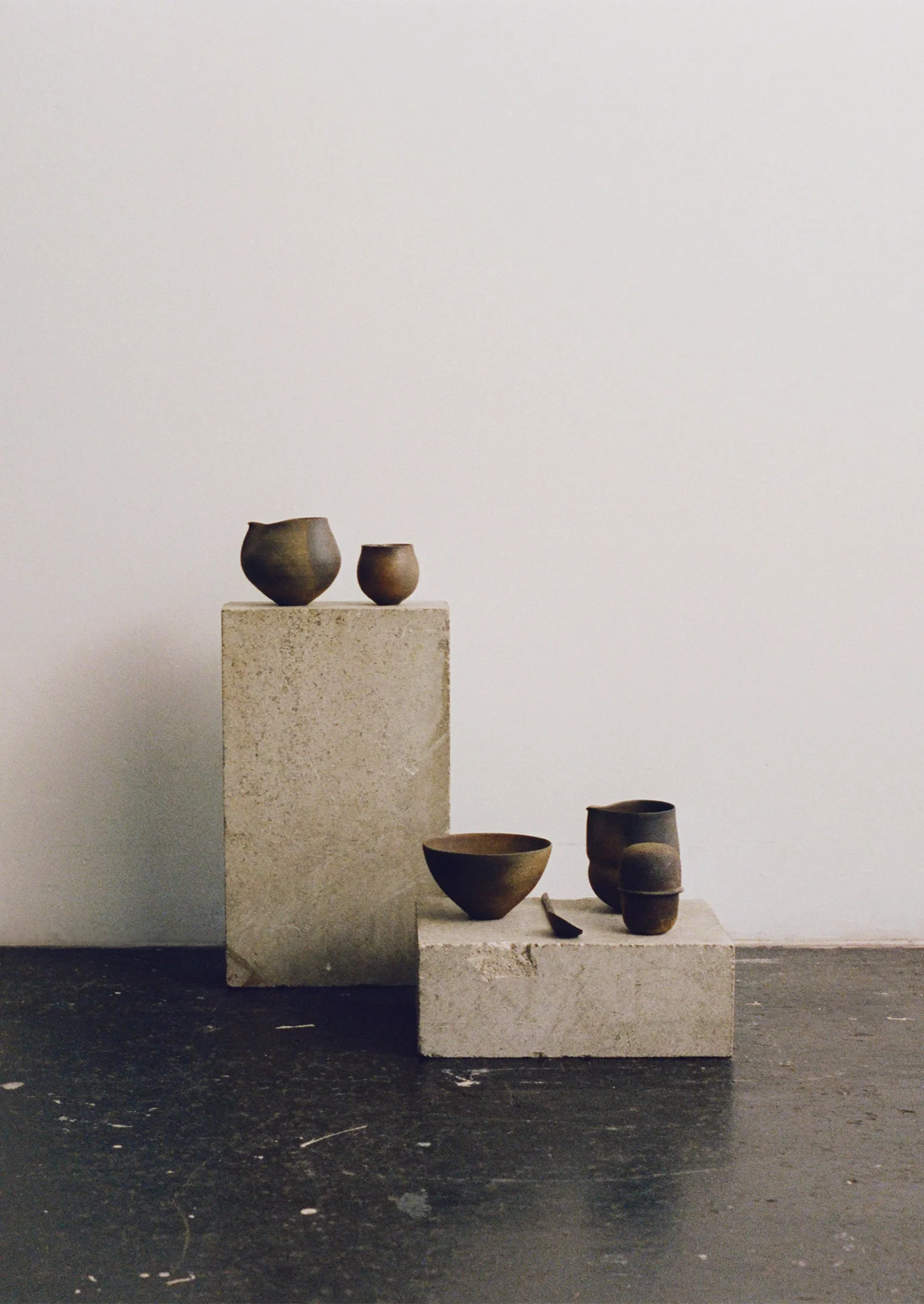 Yuichi Romita Wood Fired Tea Cup | Ash Brown - Image 3